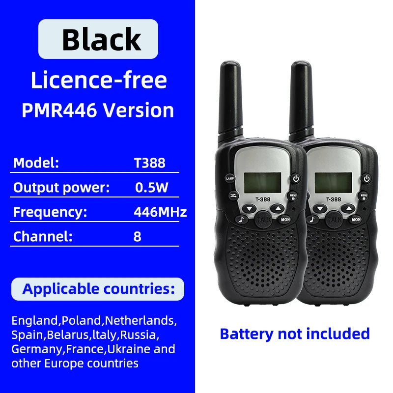 Walkie-talkie per bambini a lunga portata
