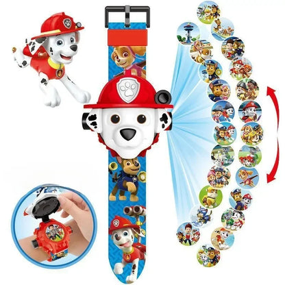 Orologio di pattuglia con proiezione di immagini