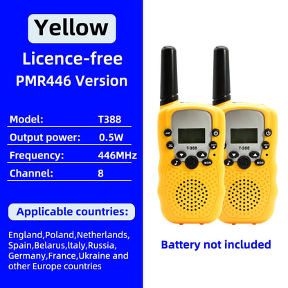 Walkie-talkie per bambini a lunga portata