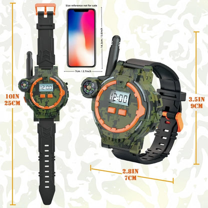 Walkie-talkie 7-in-1 a forma di orologio