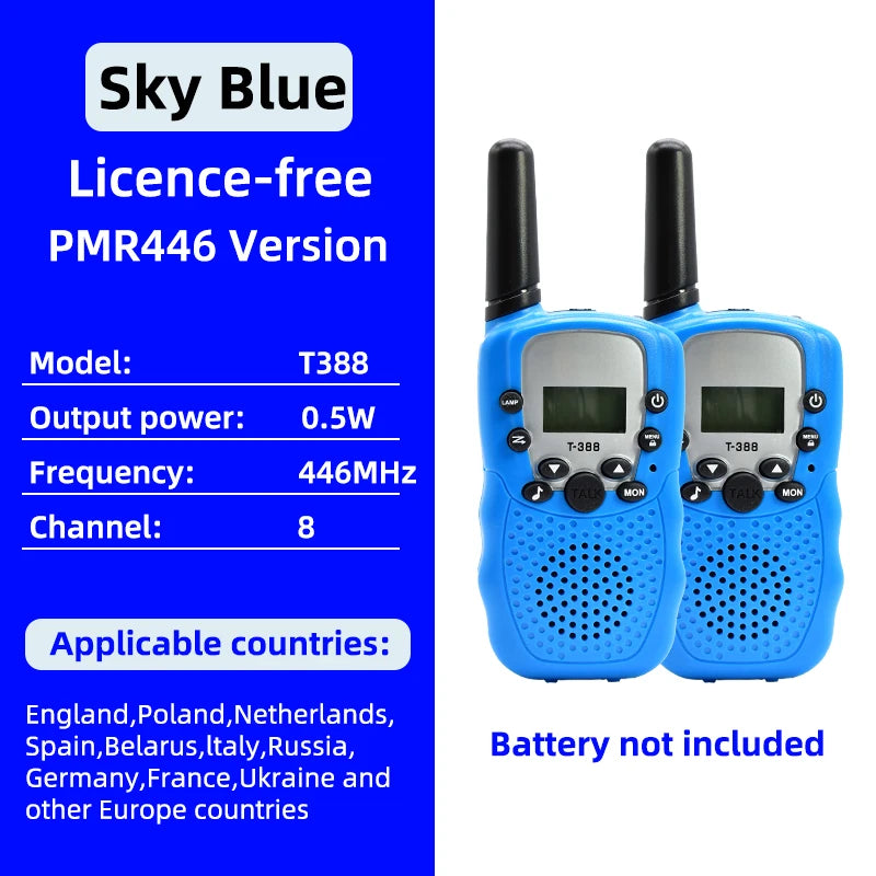 Walkie-talkie per bambini a lunga portata