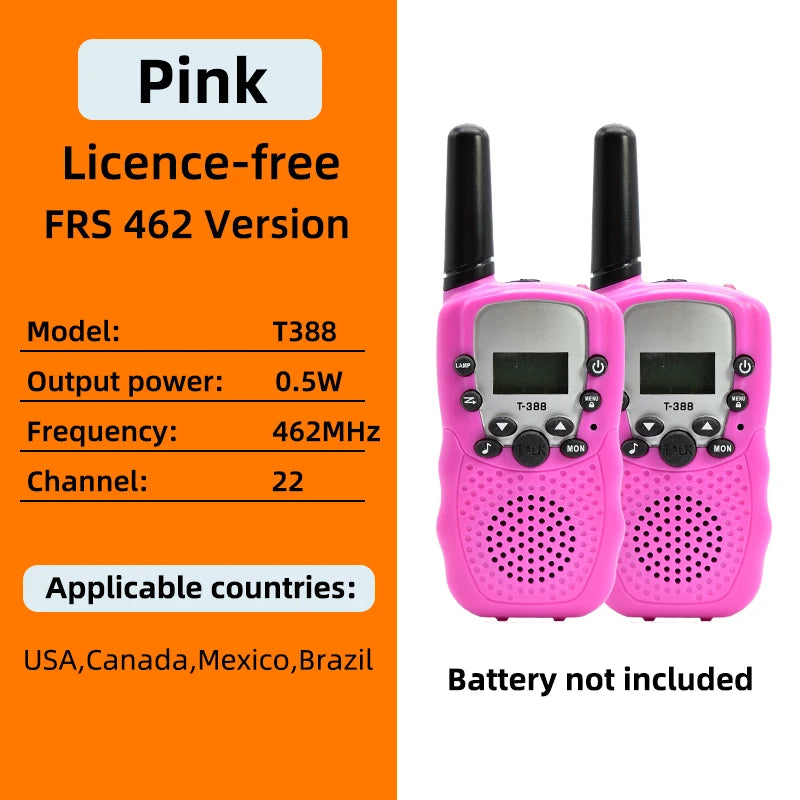 Walkie-talkie per bambini a lunga portata
