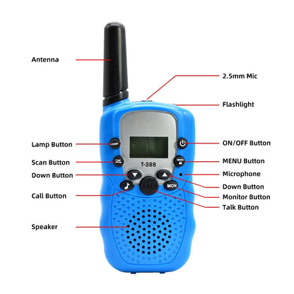 Walkie-talkie per bambini a lunga portata