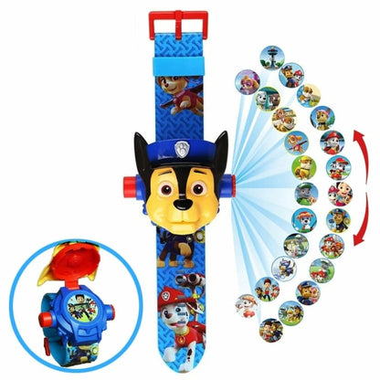 Orologio di pattuglia con proiezione di immagini