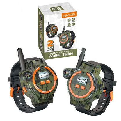 Walkie-talkie 7-in-1 a forma di orologio